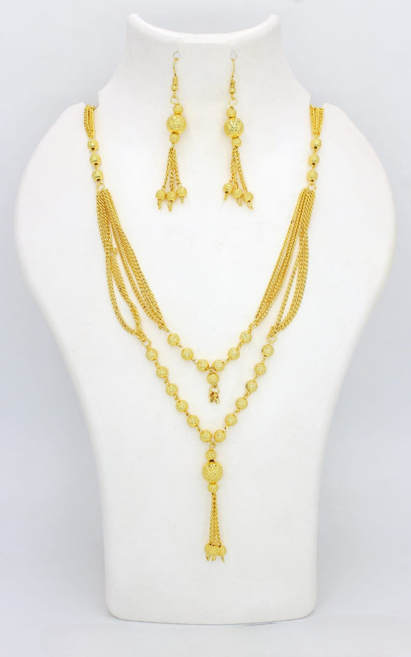 New Arrival Gold Plated Necklace Set for Women For Choice For Wedding/Festival