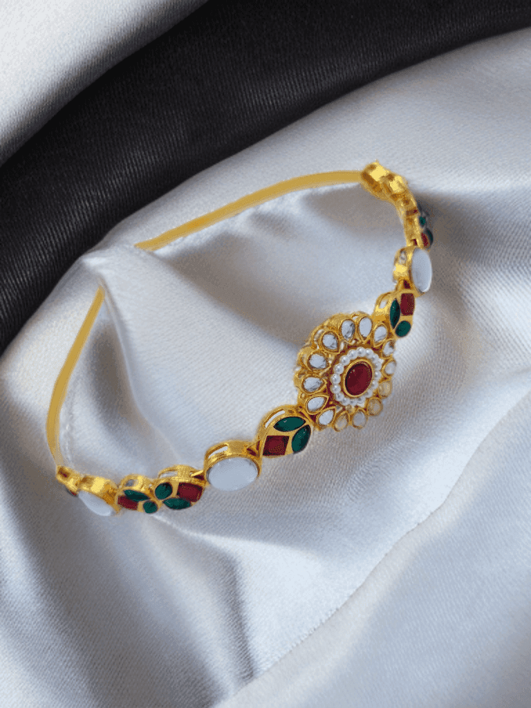 Trendy Hair band mathapatti for women and Girls - Priyangkrita by Freekart