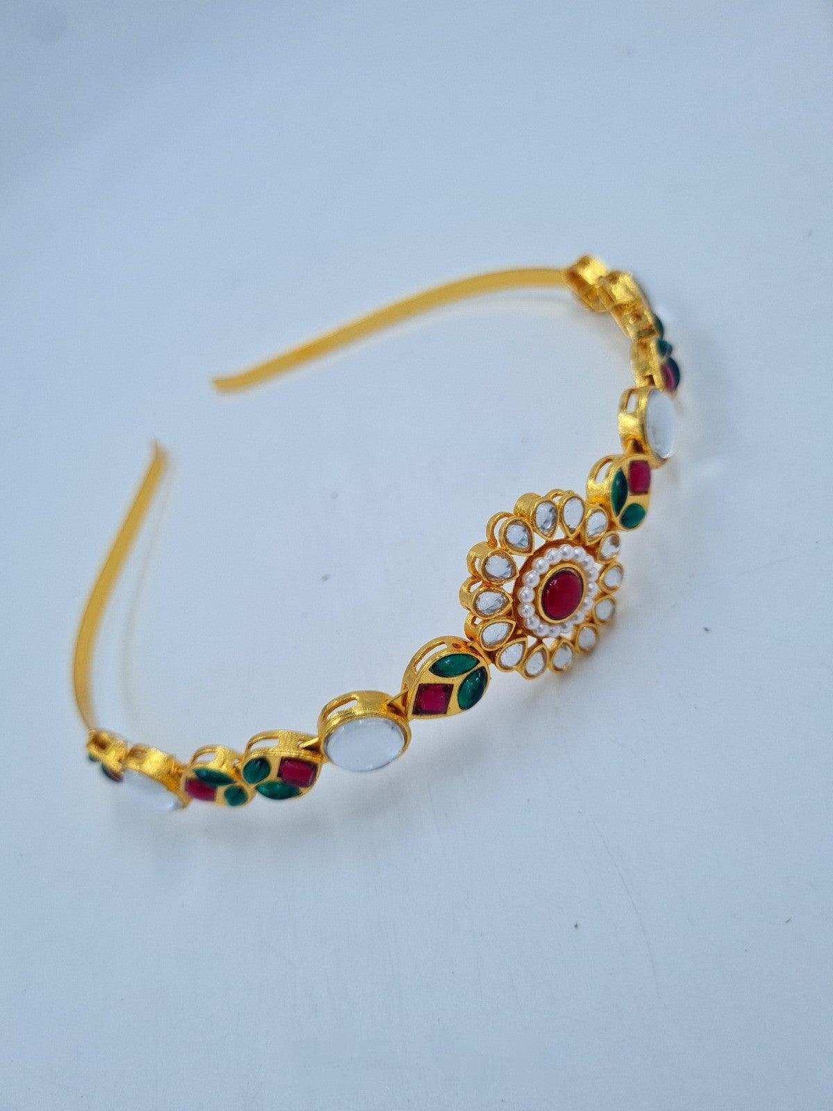 Trendy Hair band mathapatti for women and Girls - Priyangkrita by Freekart