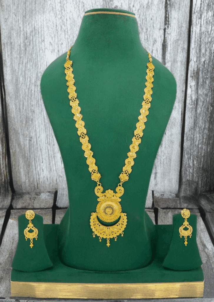 Best Design Gold Plated Necklace Set for Women For Choice For Wedding - Priyangkrita by Freekart