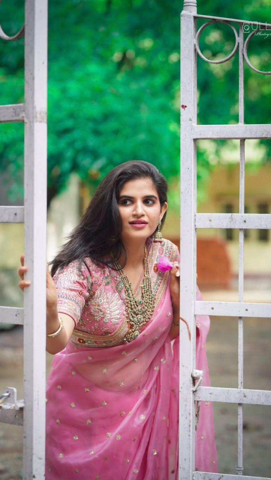 Priyangkrita Heavy Organza Silk Fabric - Priyangkrita by Freekart