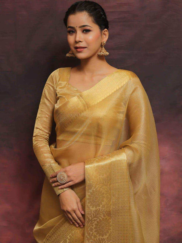 Priyangkrita Kota Banarasi Silk Saree - Priyangkrita by Freekart
