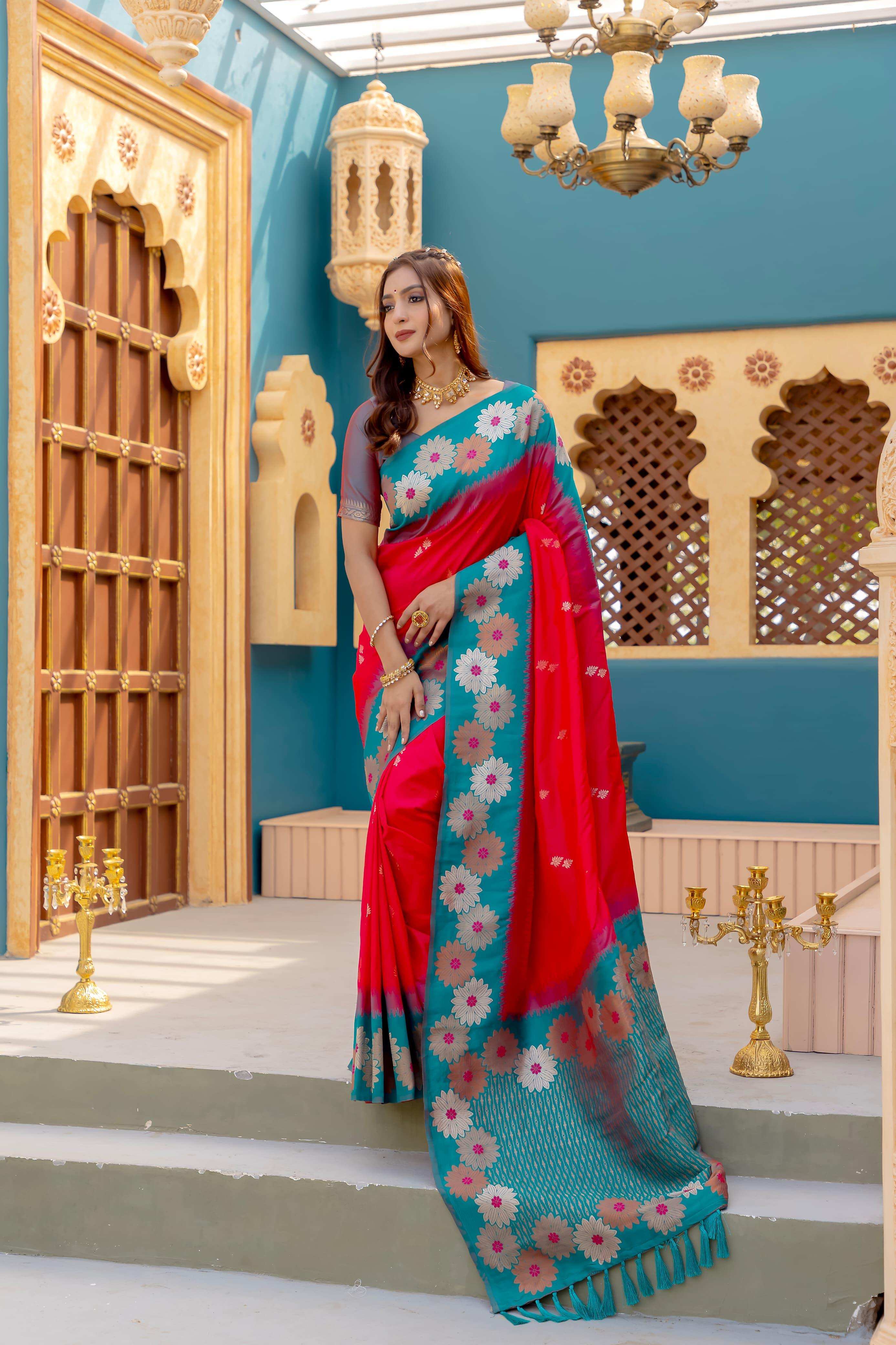 Priyangkrita Premium weaving sarees - Priyangkrita by Freekart