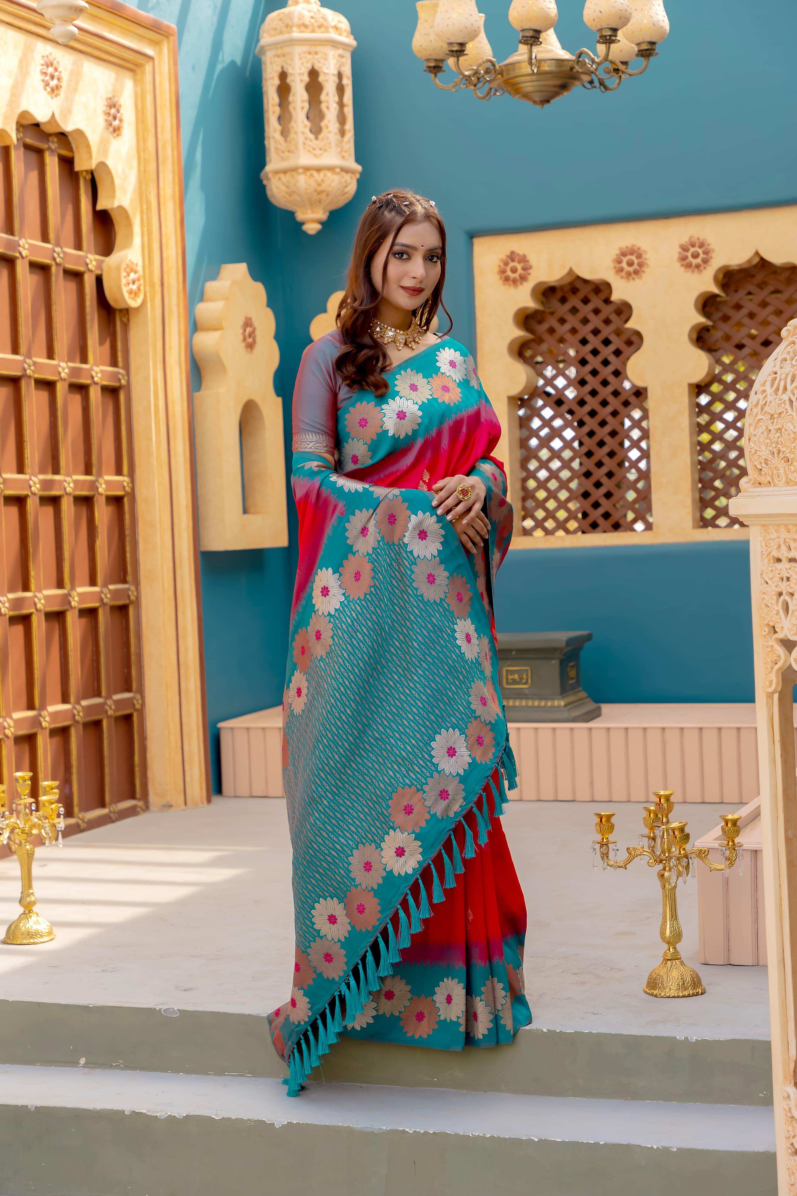 Priyangkrita Premium weaving sarees - Priyangkrita by Freekart