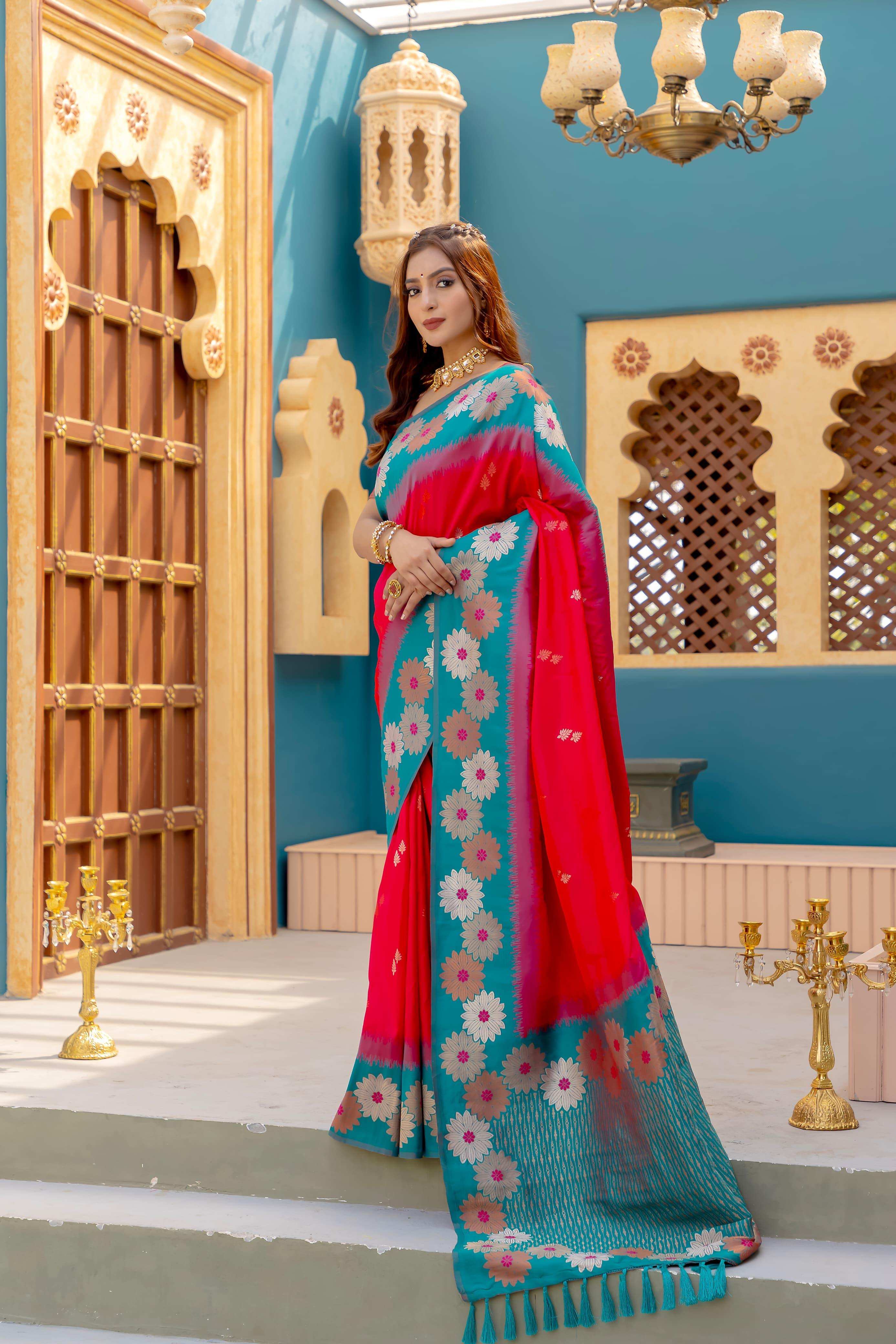 Priyangkrita Premium weaving sarees - Priyangkrita by Freekart