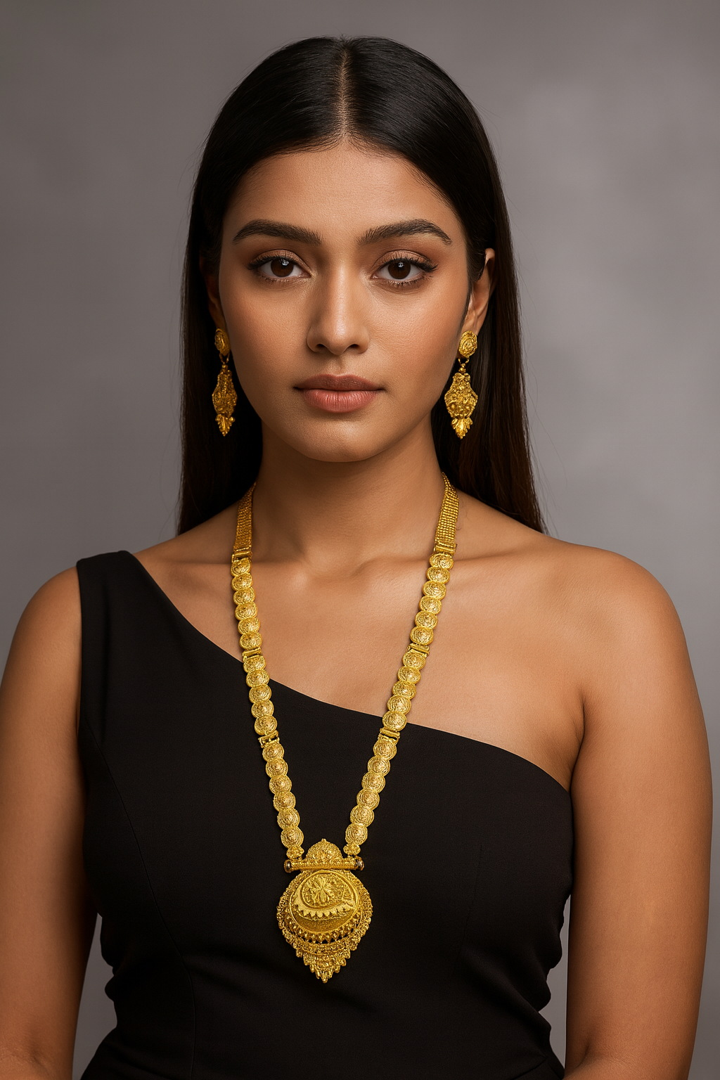 Premium Design Gold Plated Necklace Set for Women