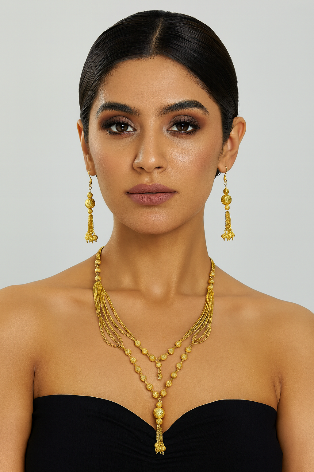 New Arrival Gold Plated Necklace Set for Women For Choice For Wedding/Festival