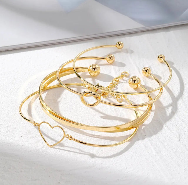 Korean premium bangle set of 4