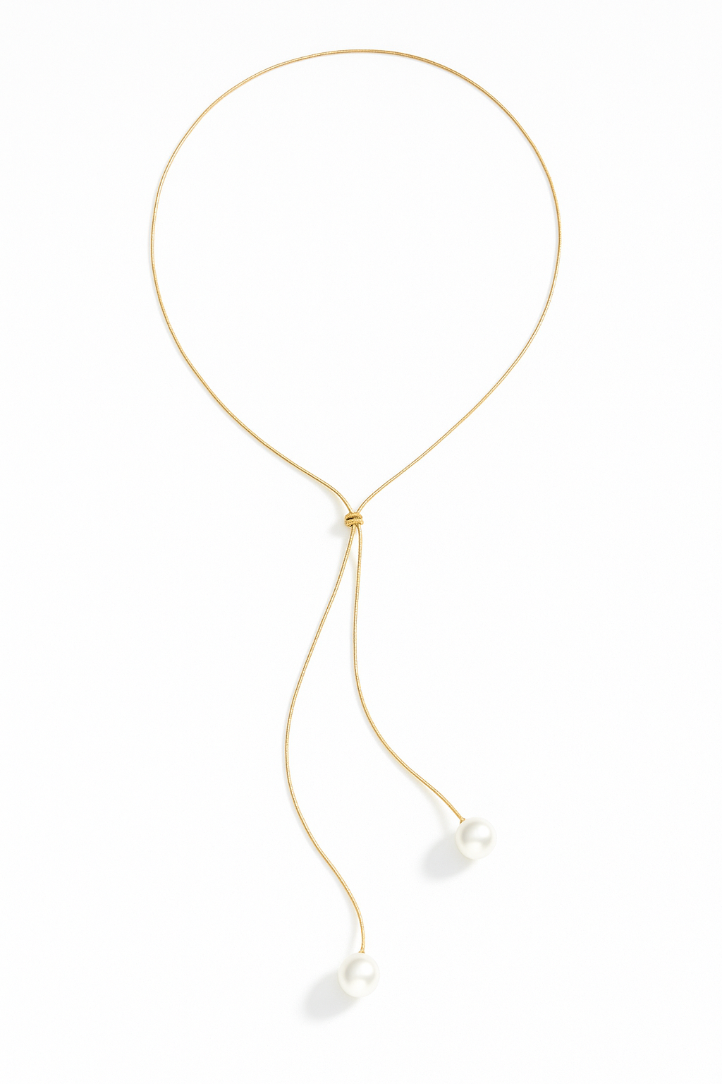 Korean stylish dual beads chain