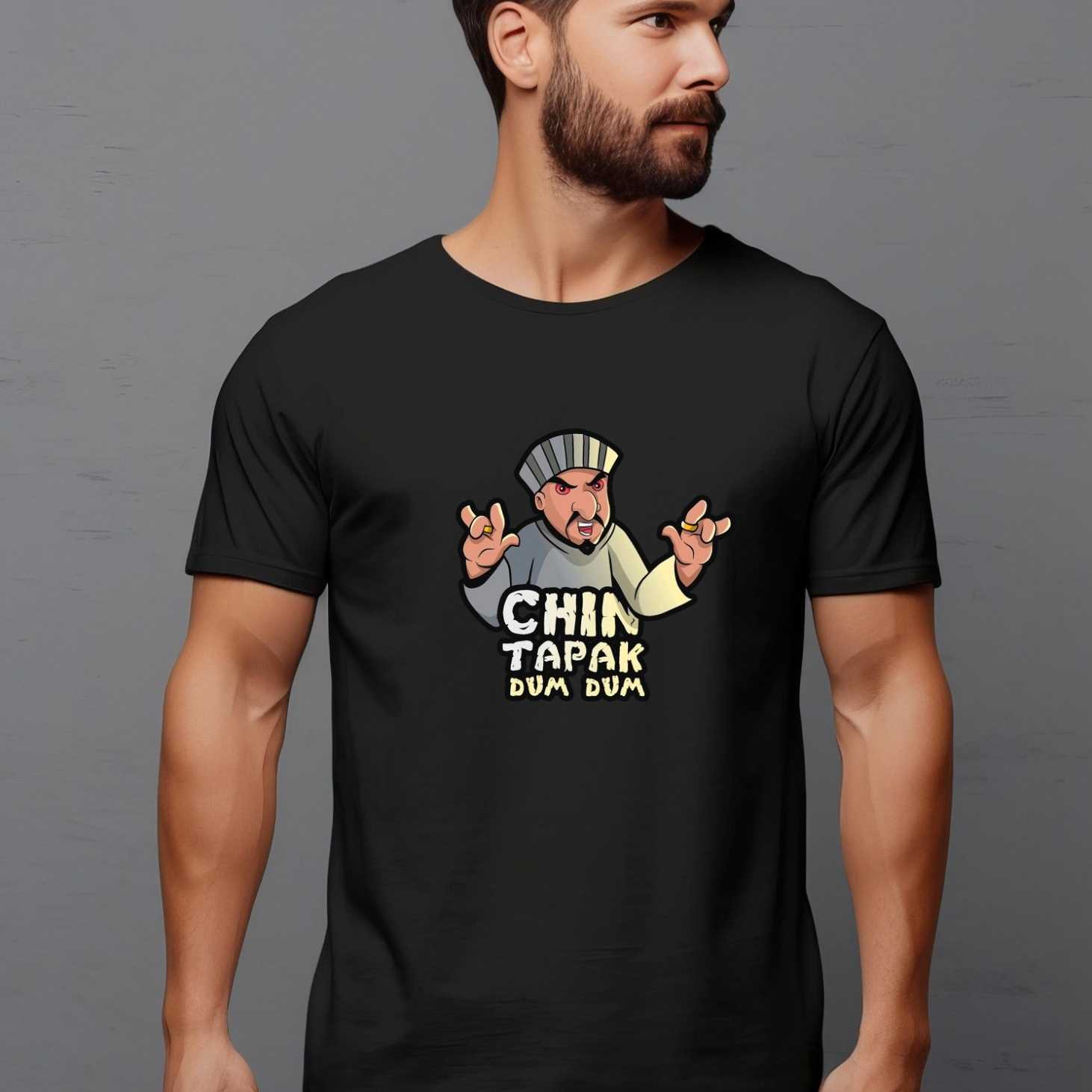 Trending Chin Tapak Pure Cotton Tshirt