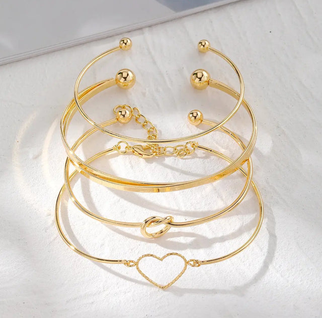 Korean premium bangle set of 4